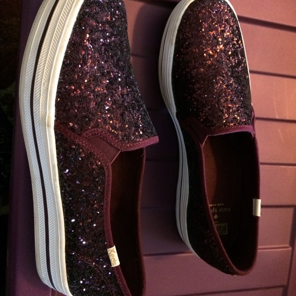keds triple decker glitter